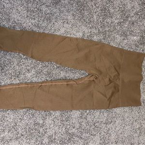 We Wore What Tan Leggings